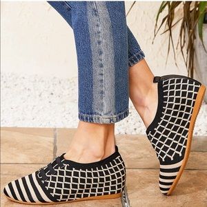 Women’s Boutique Wedge Knit Slip On Sneakers